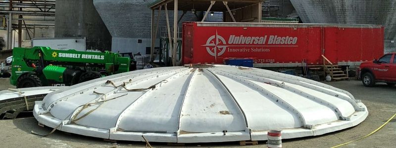 prefabricated frp hood