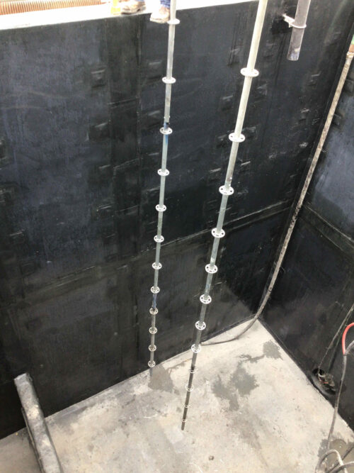 a structural frp lining inside a concrete sump
